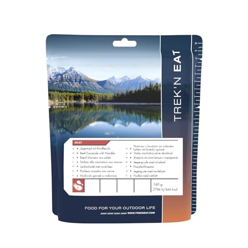 Trek'n Eat Jägertopf mit Rindfleisch und Nudeln...