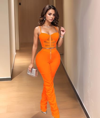 Image of Jigfar Women Sexy Elegant Bodycon Jumpsuit Going Out Romper Birthday Party Club Night Outfits