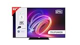 TELEFUNKEN 2025 Smart TV 65" Ultra HD TE65750B46I2PZ, TiVo TV LED 65 Pollici, Compatibile con Alexa e Google Assistant, DVB-I, Digitale DVB-T2, Dolby Vision, HDR10