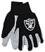 Oakland Raiders Two Tone Gloves