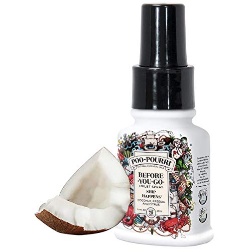 Image of Poo-Pourri Ship Happens Before You Go Toilet Spray 1.4 Ounce Bottle, 5 Pack