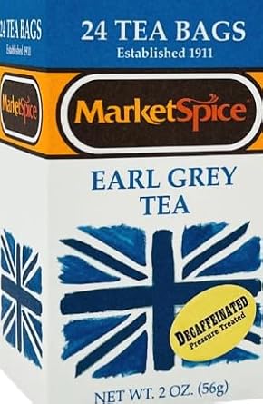 MARKET SPICE EARL GREY DECAFFEINATED