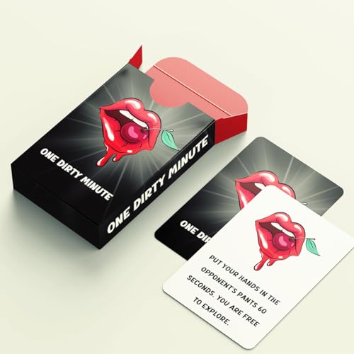 Artflix One Dirty Minute: Adult Party Game Cards - Naughty