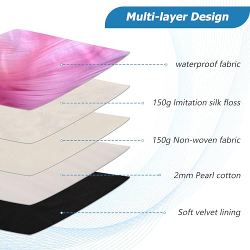 Funda para laptop 13-14 pulgadas impermeable con textura peluda miniatura 4
