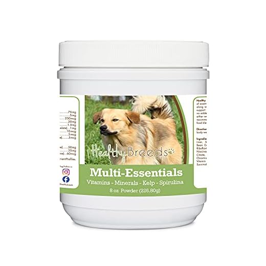 Healthy Breeds Chinook Multi-Essentials Powder for Dogs - an Ideal Supplement of Vitamins, Minerals & Antioxidants for Your Dog - 8 oz