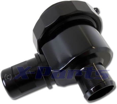 Pop Blow Off Ventil Schubumluft Schwarz
