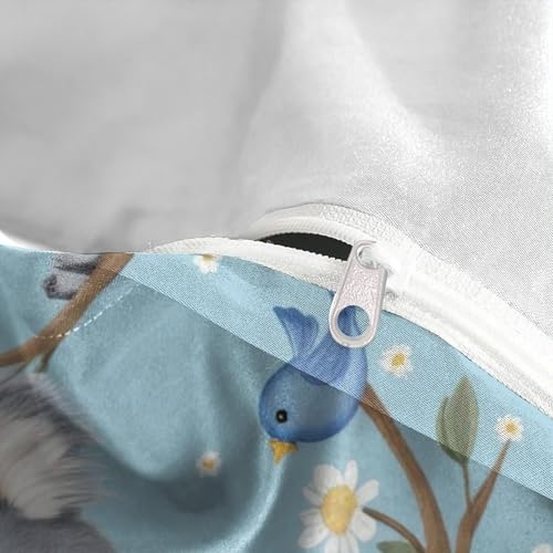 Housse de couette bébé koala hypoallergénique et super douce avec zip - 8
