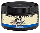 Mountaineer Brand Bald Head Care - Detox - Men's All Natural Detoxifying Face and Scalp Mask With Charcoal 4 oz.