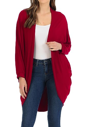 Image of iconic luxe Women's Jersey Batwing Sleeve Cardigan
