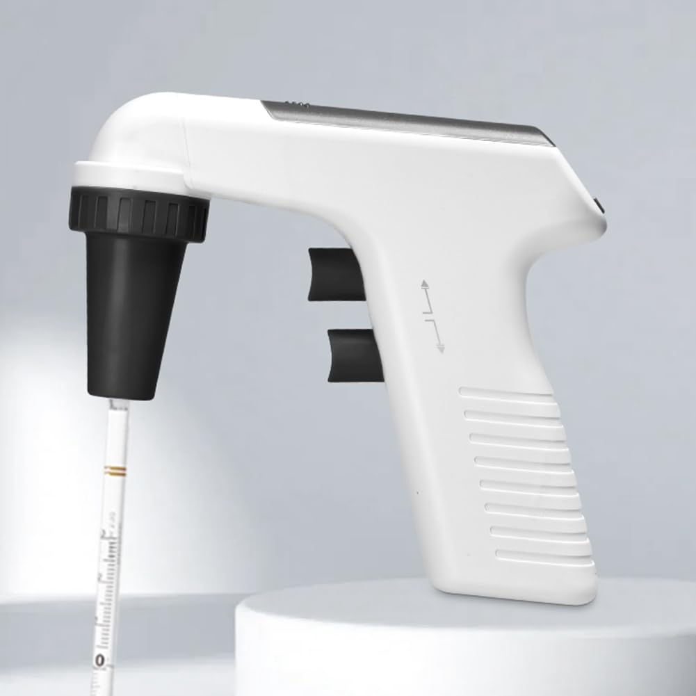 Labor Elektronischer Pipettencontroller Digitale Automatische Pipettiermaschine Motorisierte Pipettierhilfe für Biologie Chemie