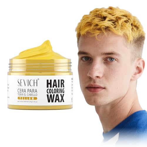 Cera temporal para cabello color amarilla SEVICH 50g