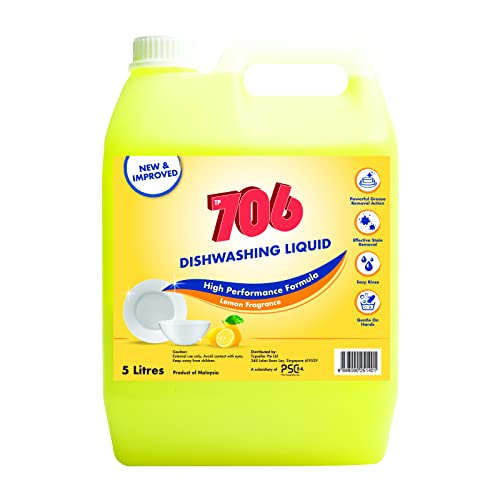 TP706 Dishwashing Liquid Lemon 5 liters