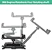 POMILE Car Headrest Tablet Mount - Stretchable Tablet Headrest Holder - Car Backseat Seat Mount for All 4.6in - 12.9in Compatible with Pad Mini Pro Air, Nintendo Switch, Samsung Galaxy Tabs