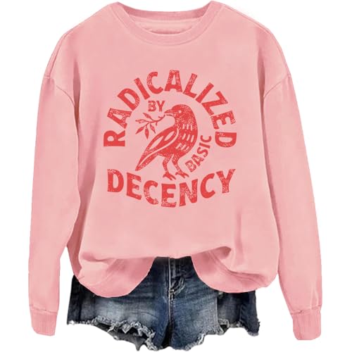 Radicalized By Basic Decency Hoodie Funny Radicalized By Basic Decency Sweatshirt