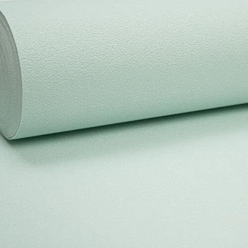 DIY Easy Peel and Stick Green Aqua Textured Cotton Backed Vinyl