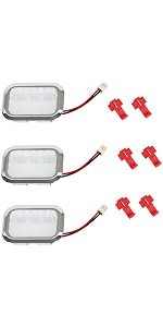 Amazon.com: 3PK-W11683242 LED Light Module Fits for Whirlpool