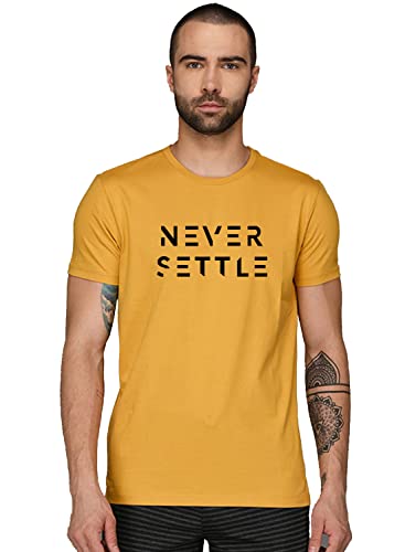 Image of ADRO 100% Cotton Lycra Tshirts for Men Combo Pack of 3 | Regular Fit | Printed T Shirt | Round Neck Half Sleeve| Mens Tshirts