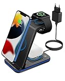 orologio anker prezzi 【Spia luminosa a LED intelligente】Si consiglia di utilizzare custodie per telefoni della serie iPhone 12/13 ≤2MM e altre custodie per cellulari ≤4MM.Magnetismo,accessori in metallo e altri oggetti estranei le luci blu e verdi.L'anello luminoso intelligente mostra lo stato del caricabatterie in diversi colori,luce verde in modalità standby,luce blu in modalità di ricarica del telefono.È possibile spegnere le spie con il pulsante a sfioramento per evitare di compromettere il sonno.
