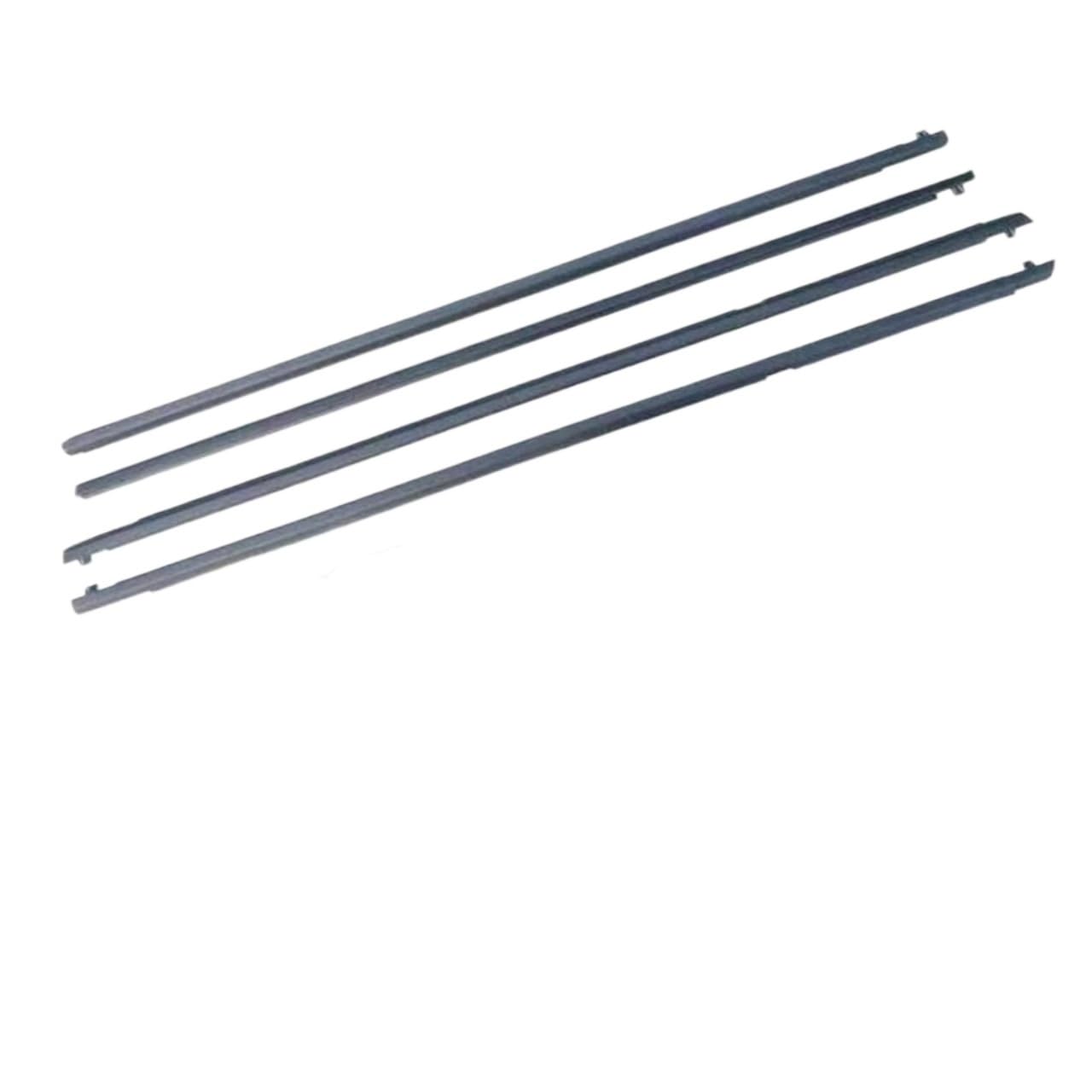 Pbqenxb One Color For Mazda 3 Sedan 2004-2009 Waterproof Pressure Strip Sealing Strip 4 X Car Outer Windows Rubber Weatherstrip Outer Window Weatherstrip