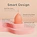 Saalt Soft Menstrual Cup – Reusable Period Cup – Made for Comfortable, Leak-Free Protection Up to 12 Hours – BPA & Latex Free – Includes Cup & Carry Bag (Regular Grey/Small Desert Blush)
