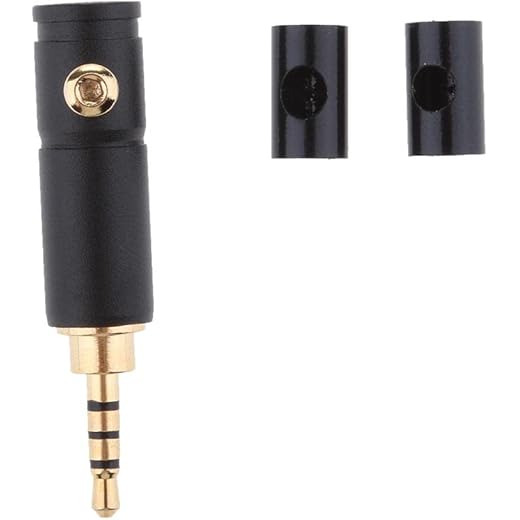 bnf 25mm 4 Pole Stereo Male Repair Headphone Jack Plug Met