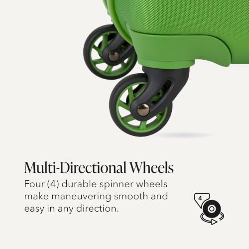 Image of SwissGear 7366, Green, 2-Piece Set (19 /27), Signature Hardside Expandable Luggage With Spinner Wheels