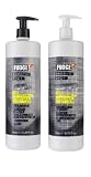 FUDGE SMOOTH SHOT SHAMPOO 1000ML AND CONDITIONER 1000ML SALON SIZE DUO + PUMPS by Fudge