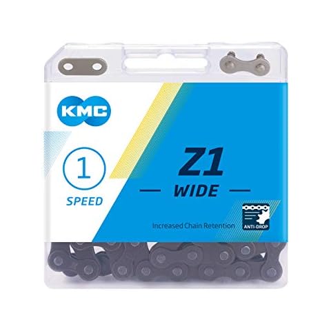 KMC Z1 Single Speed Chain, Brown, Wide (1/8”) Cover