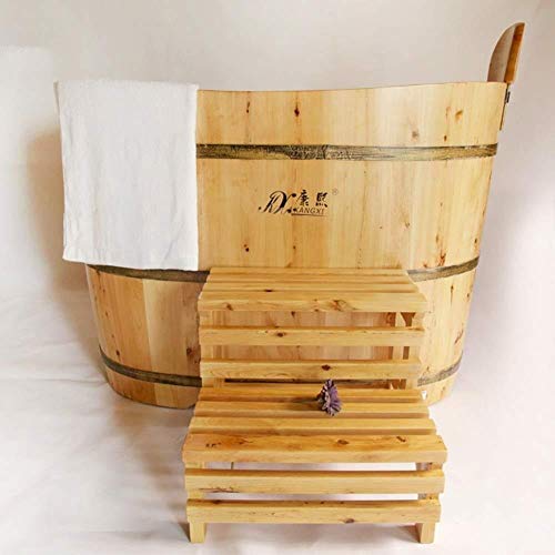 Banc changement chaussure en bois noble avec marches intégrées - 6