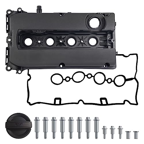 MOSTPLUS 55558673 Engine Valve Camshaft Rocker Cover Compatible with Chevrolet Cruze Sonic Aveo 55564395