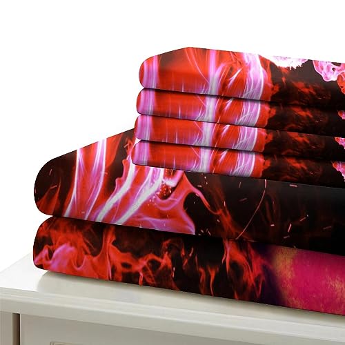 Housse de couette cheval 3D parure de lit 200x200 microfibre - 6