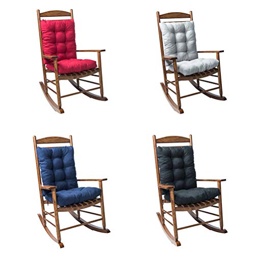 Outdoor Chair Cushions, 2-Pack Grey Garden Seat Pads for Rocking Chair Rattan Chair, Sofa with Vacuum Pack - Image 4