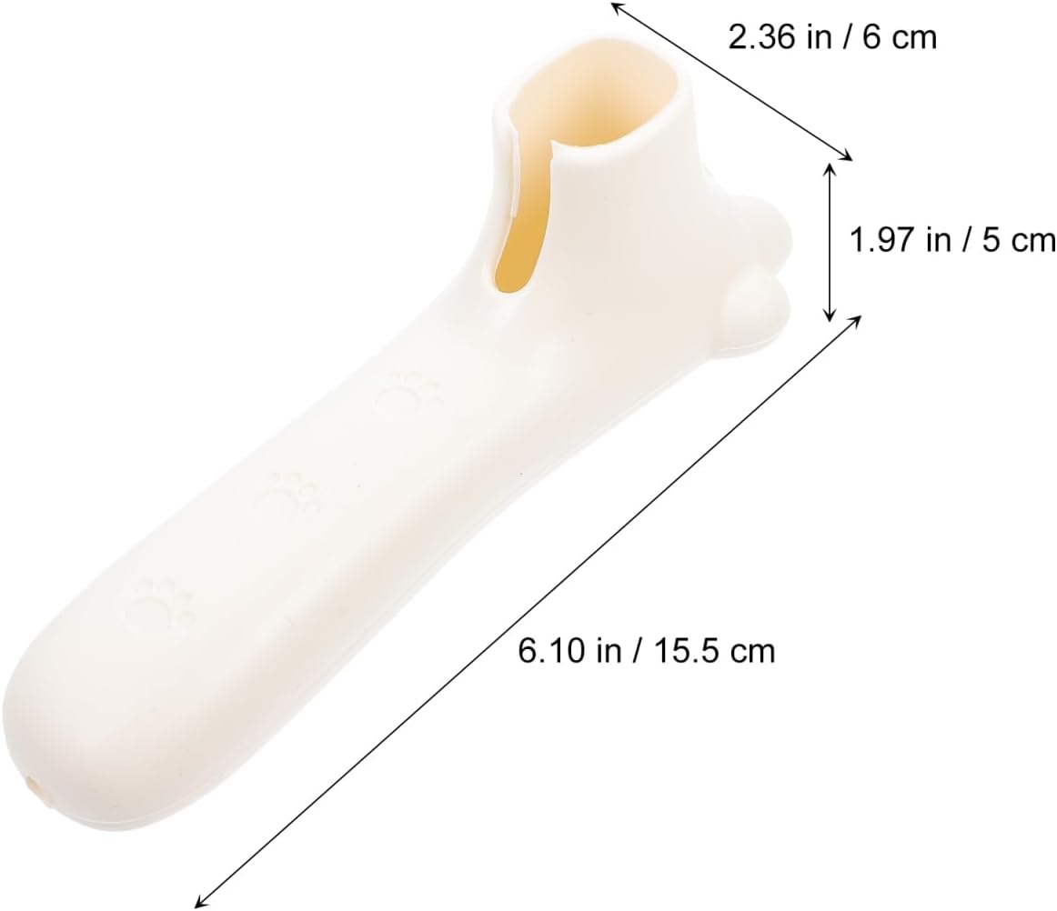 Door Handle Protective Covers 2-Pack Silicone Sleeves for Baby Safety Anti-Collision Noise Reduction on Long Door Knobs 6.10X2.36X1.96In