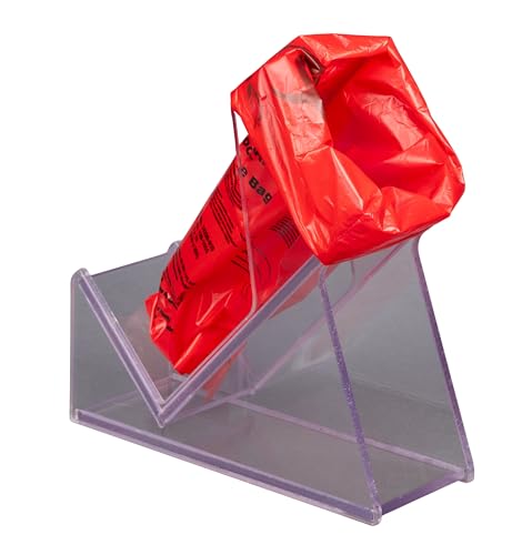 Poltex Tilted Biohazard Bag Box - 8x12 Bag (Bump)