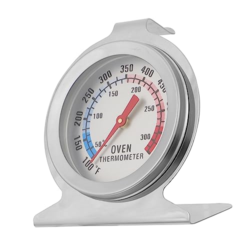 Mikikit Termómetro de Cocina Inoxidable Medidor de Temperatura y Herramienta de Cocina Profesional Repostería y Asados