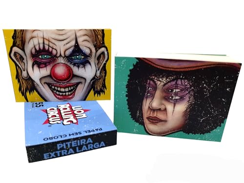 Kit 6 Piteiras Extra Longa Lion Rolling Circus 6 Blocos 55 Piteiras Cada