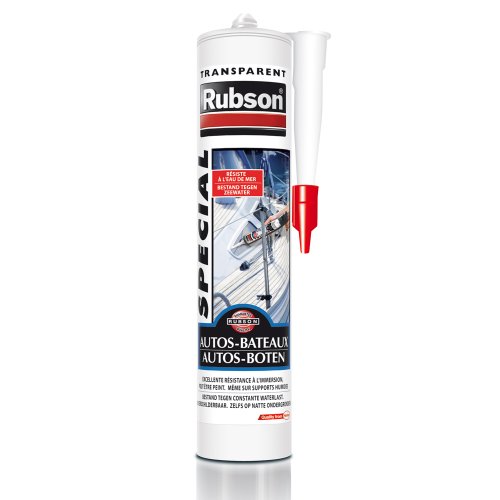 Preisvergleich Produktbild Rubson Auto-Bateaux Kitt für Autos und Boote, 280 ml, transparent
