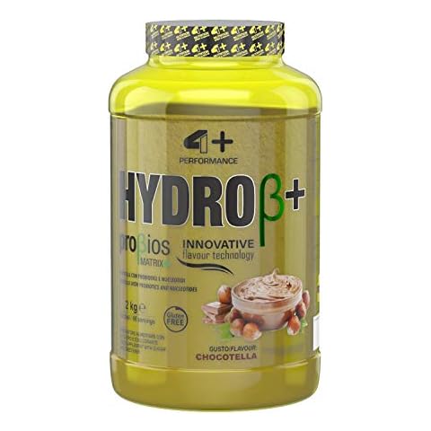 4 Sport Nutrition Hydro+ Probiotics Package of 1 x 2000g - Whey Protein Hydrolysate Powder with Probiotics - Sports Supplement for Muscle Recovery - Workout (Chocotella) Cover