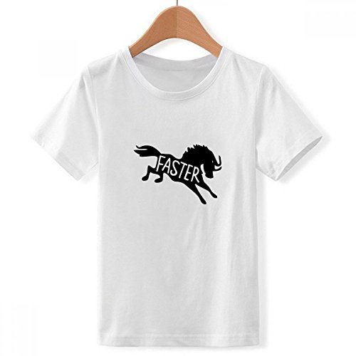 T-shirt col blanc pour garçons coupe ample XX-Grand pour éviter l'inconfort des vêtements serrés