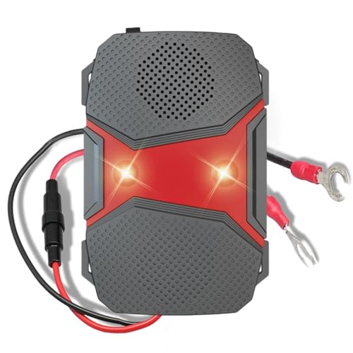 WUGEIN Repellente Topi per Auto,Scaccia Topi Portatile,Ultrasuoni per Topi a Batteria,Protezione Immediata e a Lungo Termine Contro Le Martore nel Vano Motore,Martore Garage,Casa