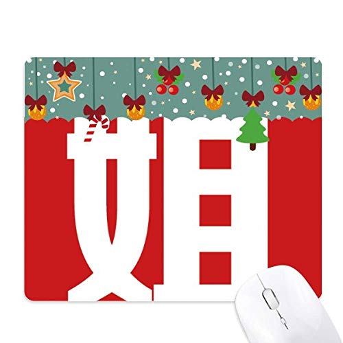 Almohadilla de ratón navideña de goma ideal para regalar y decorar tu escritorio de oficina