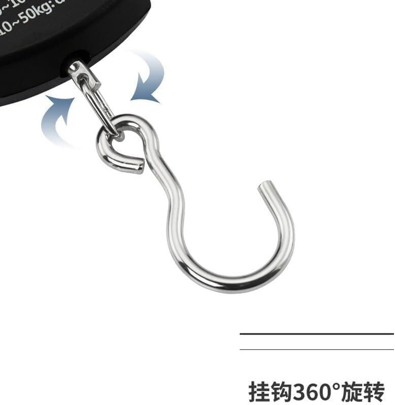 Luggage Scale, Digital Fish Scale, Hooking Scale Household Portable Electronic Luggage Scale Hook Scale