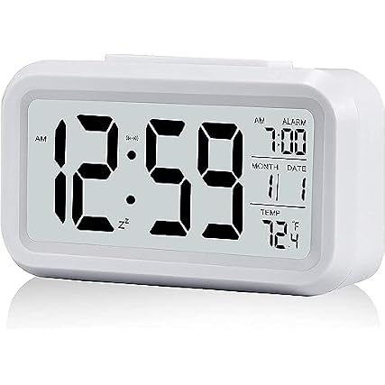 Small Digital Alarm Clock, Alarm Clock Battery Powered for Travel Bedroom with 4 . 5 " LED Display/Night Small Digital Alarm Clock, Alarm Clock Battery Powered for Travel Bedroom with 4 . 5 LED product