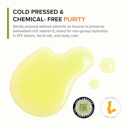 Image of Salute Sante! Grapeseed Oil - Cold Pressed & 100% Grape Oil - inchGood Inside and Out inch Healthy Cooking Oil - 5 Liter Jug - High Heat, Non-GMO, Kosher, Vegan, Heart-Healthy Culinary Essential