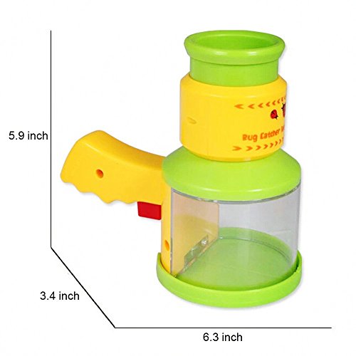 AlleTechPlus Bug Catcher and Viewer Microscope for Kids, Nature Exploration Toys Insect Magnifier Backyard Explorer for Children