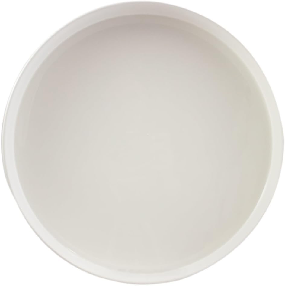 Serving Tray Diameter 32 cm Anti-Slip White