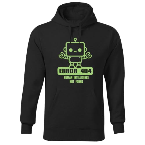 Sweat à capuche Error 404 idée cadeau nerd et informaticien anniversaire original