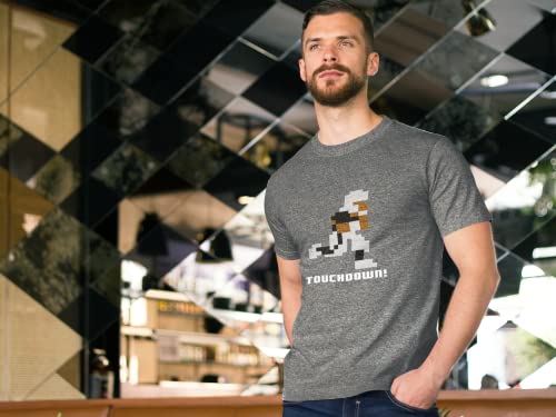 Tecmo Bo 8-Bit Shirt For Men Gamer Football Tecmo T-Shirt Best Graphic Tee Dark Heather Gray L #TOP3
