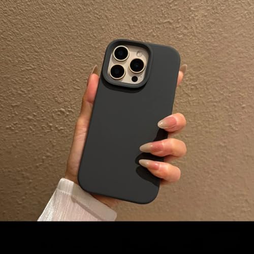 Coque silicone liquide pure color iPhone 13 pour une élégance mate