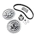 MOFANS Secondary Driven Clutch with Belt Fit for Yamaha Golf Cart G2 G8 G9 G11 G14 G16 G20 G21 G22 G28 1985+ 1986 1987-2001 2002 2003 2004 2005 2006 2007 for JN6-G6270-00 JN6-G6271-02